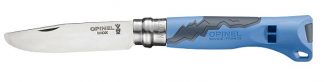 Нож Opinel серии Specialists Outdoor Junior №07, синий/серый