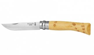 Нож Opinel серии Tradition Nature №07, рисунок - следы