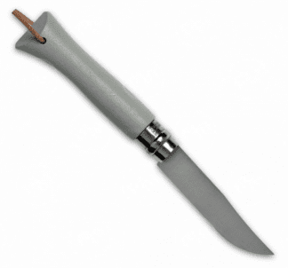 Нож Opinel серии Tradition Trekking №06, клинок 7см, серый (облако)