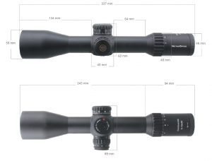 Оптический-прицел-Continental-x6-FFP-3-18x50-Размеры
