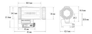 Размеры HOLOSUN HM3XT