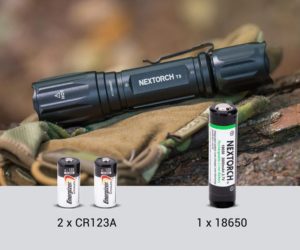 Фонарь тактический Nextorch T5 батарея