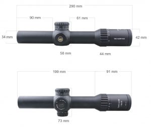 Vector-Optics-Continental-FFP-1-6x28-Размеры