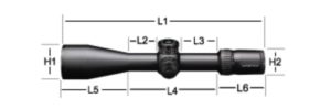 Strike Eagle 5-25x56 размеры