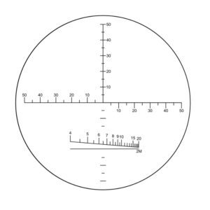 Бинокль Veber Omega дальномерная сетка