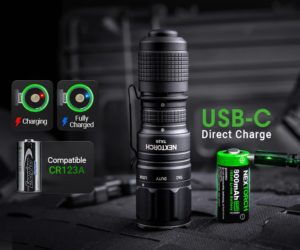 Фонарь тактический Nextorch TA20 батарея