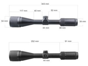 Оптический прицел Vector Matiz 6-18x44 размеры