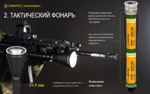 Фонарь поисковый Armytek Barracuda PRO V2 XHP35 HI описание 2