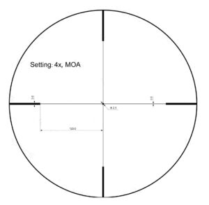 Оптический прицел Vector Optics Forester 1-4x24 сетка VFD-3