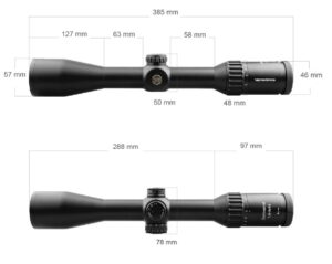 Continental 1,5-9x42 размеры