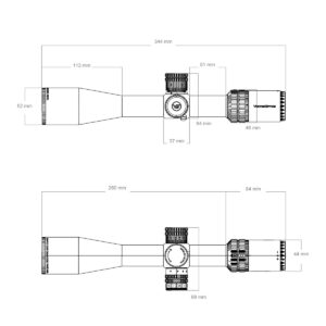 Orion 4-16X44 размеры