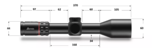Eliminator 6 4x-20- 52mm Dimensions