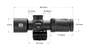 Оптический прицел EOTech Vudu 4-12x36 FFP размеры